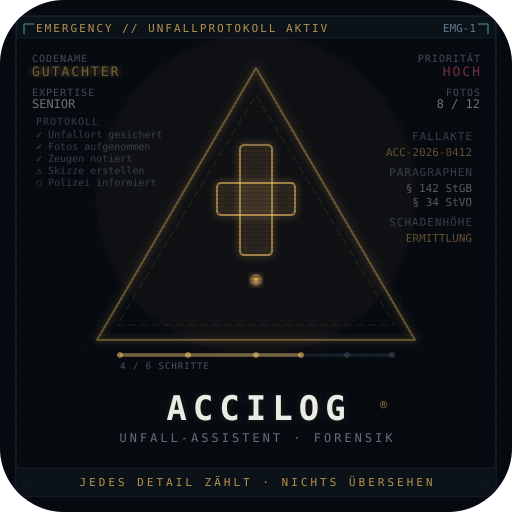 ACCILOG — Unfall-Assistent